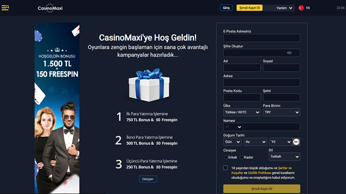 Casinomaxi’de Nasıl Hesap Açabilirim? – Casinomaxi Güvenilir mi?